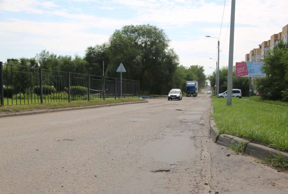 Воронежская компания реконструирует дорогу с улицы Урывского