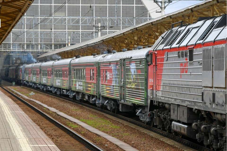 Тематический поезд Минобороны остановится в Воронеже 10 мая