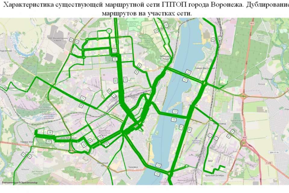  «Росдорнии» представило мэру проект маршрутной сети Воронежа