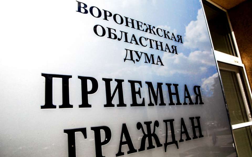 Владимир Нетесов: «В рамках недели приемов по правовой поддержке рассмотрено свыше 450 обращений от воронежцев»