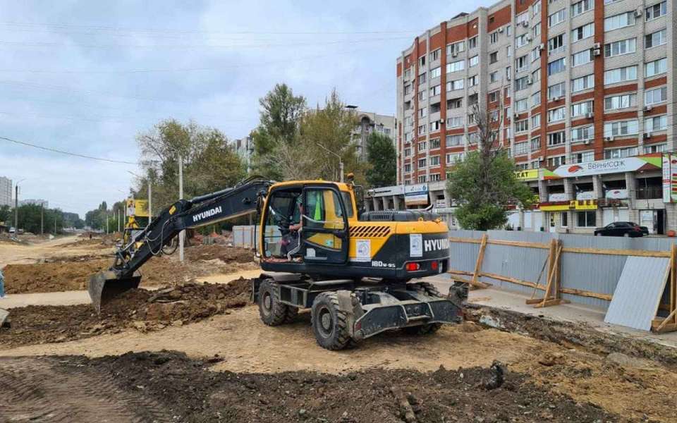 Переустройство ливневой канализации началось на будущем участке дублера Московского проспекта в Воронеже