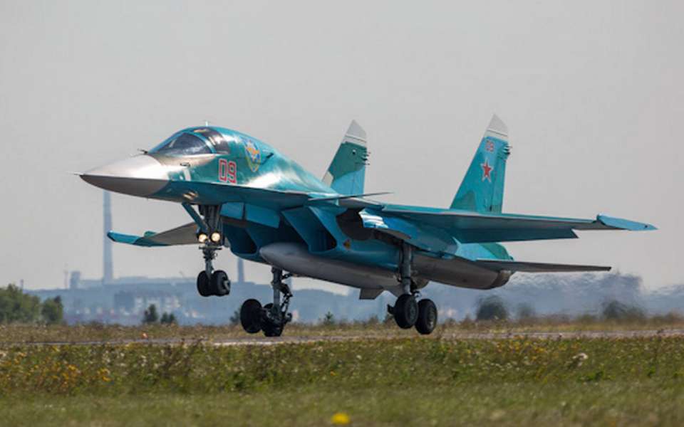 Самолет Су-34 потерпел крушение под Воронежской областью