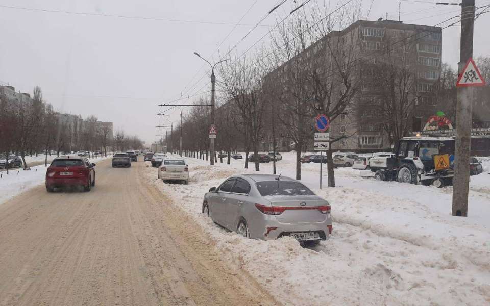 В Воронеже появились проблемы с проездом троллейбусов