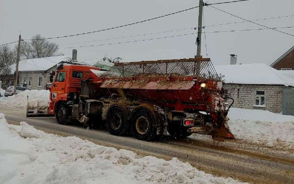 С улиц Воронежа 14 декабря вывезли 1,7 тыс. кубометров снега