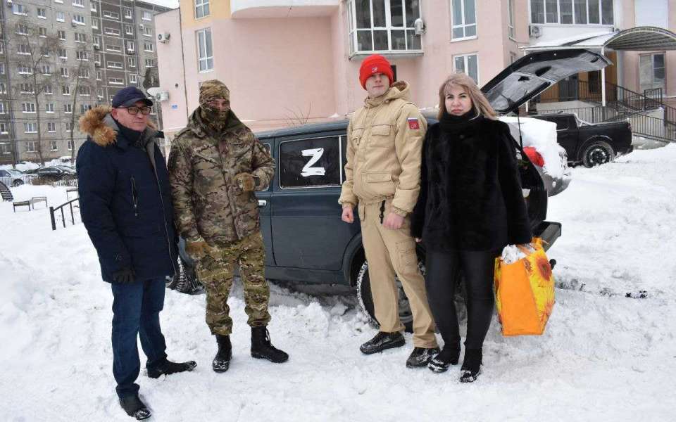 В зону СВО отправилась из Воронежа очередная партия гуманитарной помощи