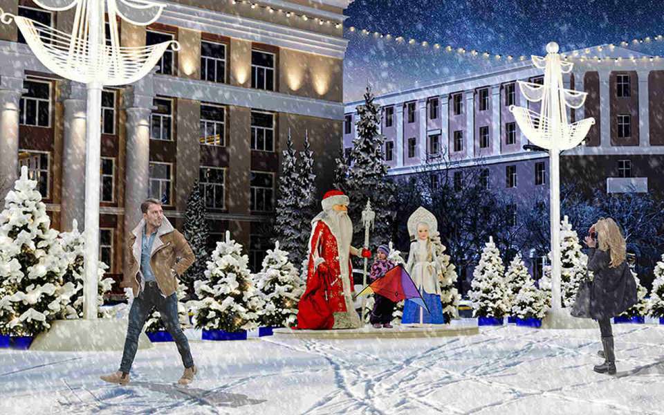 Воронежские Дед Мороз и Снегурочка в среднем зарабатывают чуть меньше всероссийских