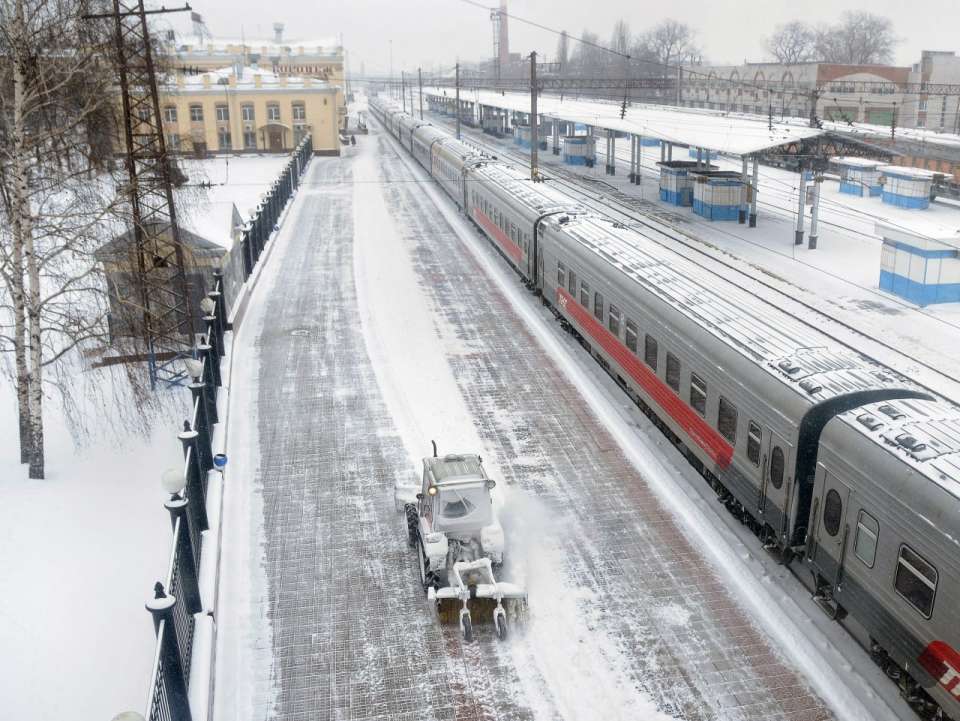 Более 350 единиц техники заготовили в Воронеже для уборки снега