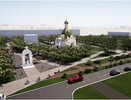 Сквер у строящегося храма под Воронежем обойдется в 41,4 млн рублей