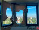 Разрушения внутри квартиры, пострадавшей от удара беспилотником, показали в Воронеже
