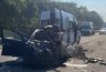 Миниатюра новости: Массовое ДТП с гибелью двух человек попало на видео в Воронежской области