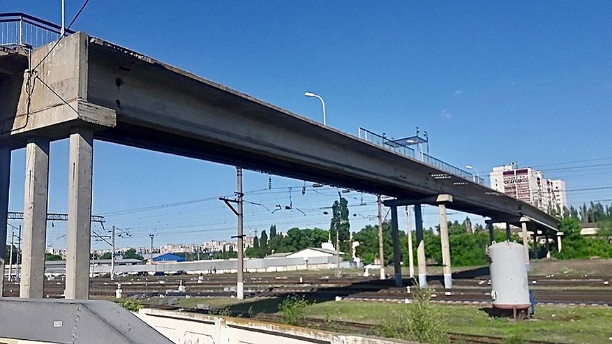 Главная картинка новости: Главгосэкспертиза России дала добро на реконструкцию пешеходного моста у станции Придача в Воронеже