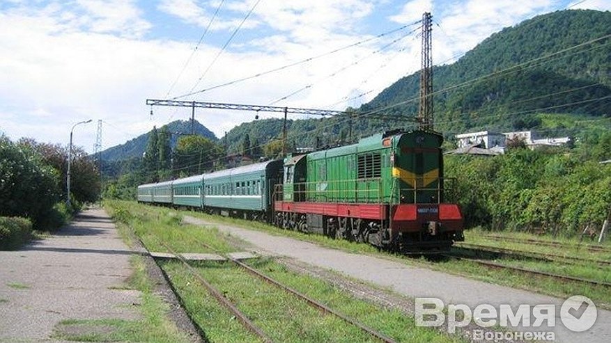 Главная картинка новости: Из Воронежа в Сухум запускают новый поезд