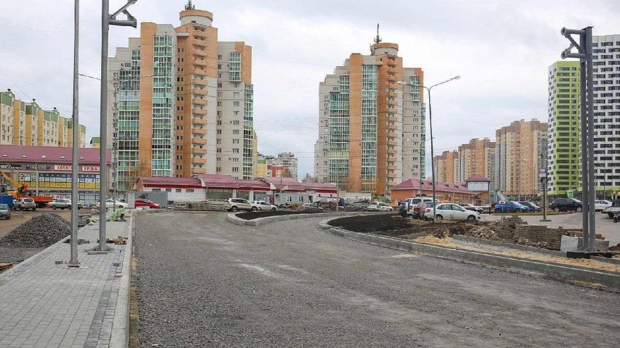 Главная картинка новости: В Воронеже завершается строительство двух новых дорог