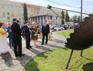 На Университетской площади Воронежа открыли сквер Ученых