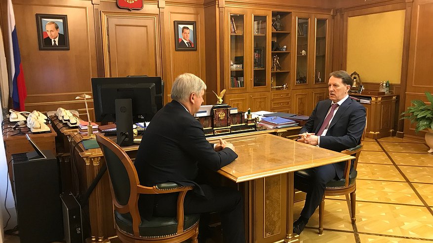 Главная картинка новости: Александр Гусев и Алексей Гордеев поговорили о жизни воронежского села