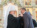 Воронежский сенатор Сергей Лукин удостоен высокой епархиальной награды  