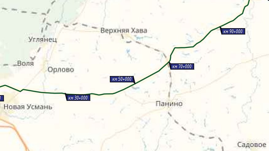 Главная картинка новости: На капремонт 8-километрового участка трассы «Воронеж-Тамбов» могут направить 510 млн рублей