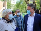 Мэр Воронежа Вадим Кстенин проверил ход благоустройства дворов