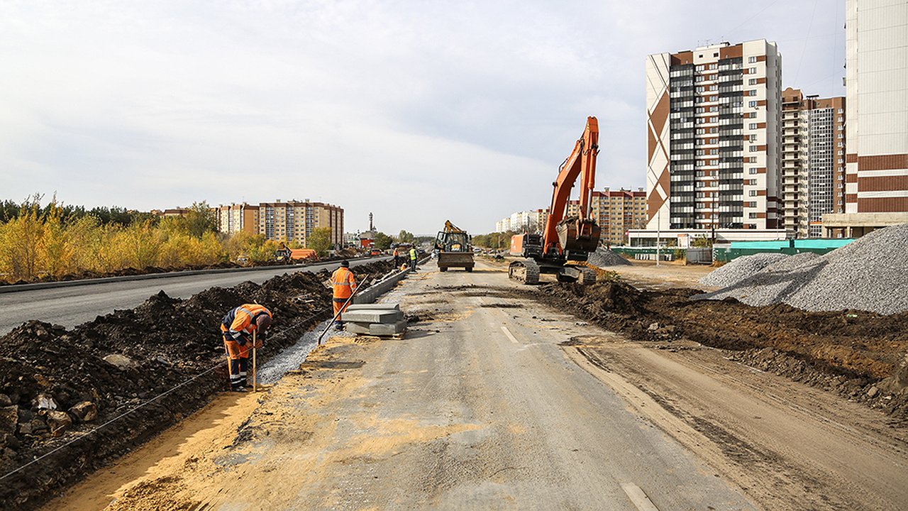 Главная картинка новости: В Воронеже досрочно завершили ремонт 38 км дорог по нацпроекту 