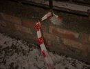 Территорию воронежского «Полтинника» отметили сигнальными лентами