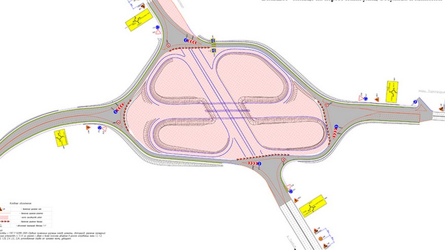 Главная картинка новости: Воронежцы переключились на новую схему движения с «турбокольца»