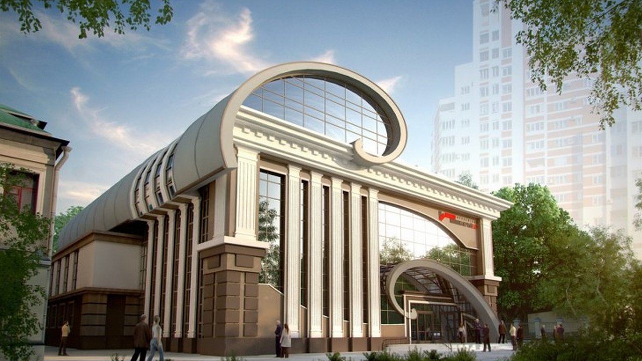 Главная картинка новости: Воронежские архитекторы предложили на конкурс  свой вариант нового Камерного театра