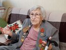 Владимир Нетесов поздравил с наступающим Днем Победы ветерана ВОВ Дию Крылову