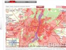 На сайте МТС интерактивная карта покажет 3G-покрытие в Воронежской области