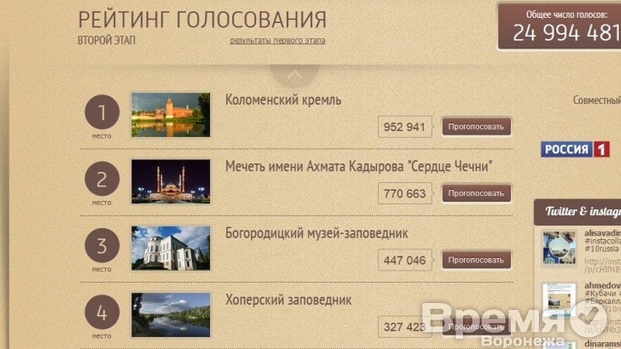 Главная картинка новости: В конкурсе на лучшую достопримечательность Новохопёрский заповедник поддержали уже более 300 тысяч человек