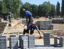 В Воронеже продолжают благоустраивать общественные пространства