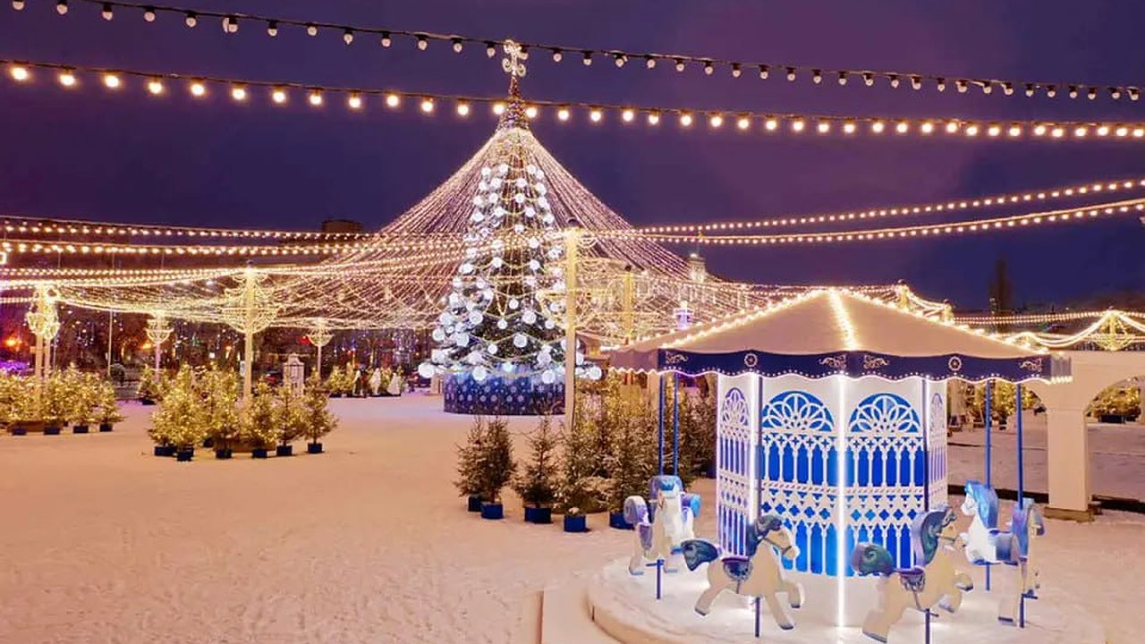 Главная картинка новости:  20 млн рублей собираются потратить в Воронеже на новогоднее оформление