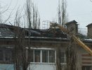В Воронеже провалилась кровля многоэтажки 