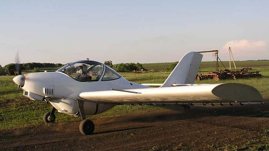 Главная картинка новости: Под Воронежем разбился «Ежик»