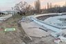 Миниатюра новости: Воронежские чиновники прогулялись по «декабрьскому газону» на Адмиралтейской площади