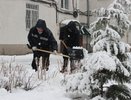 Как в Воронеже борются со снегопадом 