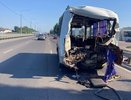 9 человек госпитализированы после столкновения автобуса и автоцистерны в Воронежской области 
