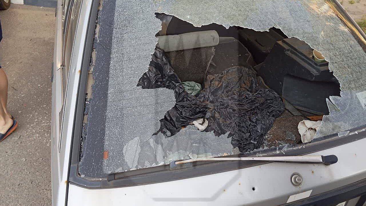 Главная картинка новости: Последствия атаки БПЛА показали на фото в Воронеже 