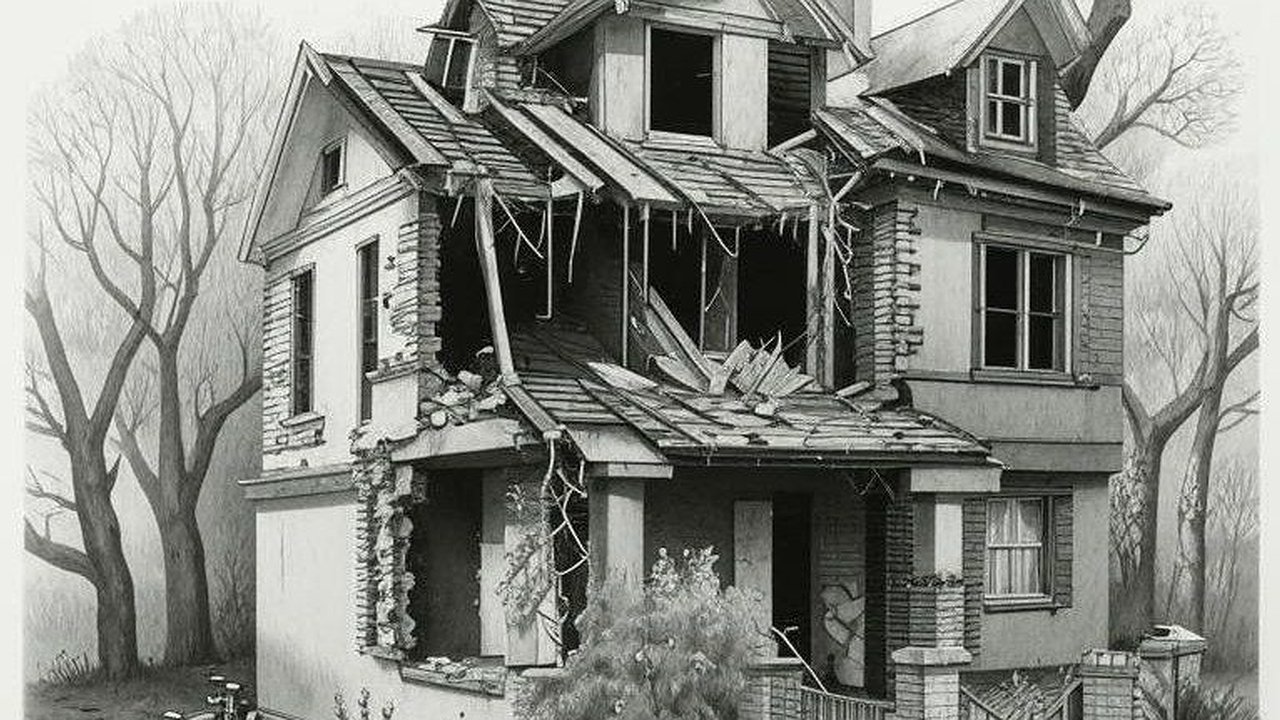 Главная картинка новости: Два частных дома пострадали после атаки БПЛА в Воронежской области 