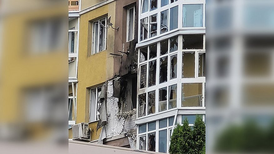 Главная картинка новости: СК РФ возбудил уголовное дело в связи с попаданием беспилотника в жилой дом в Воронеже