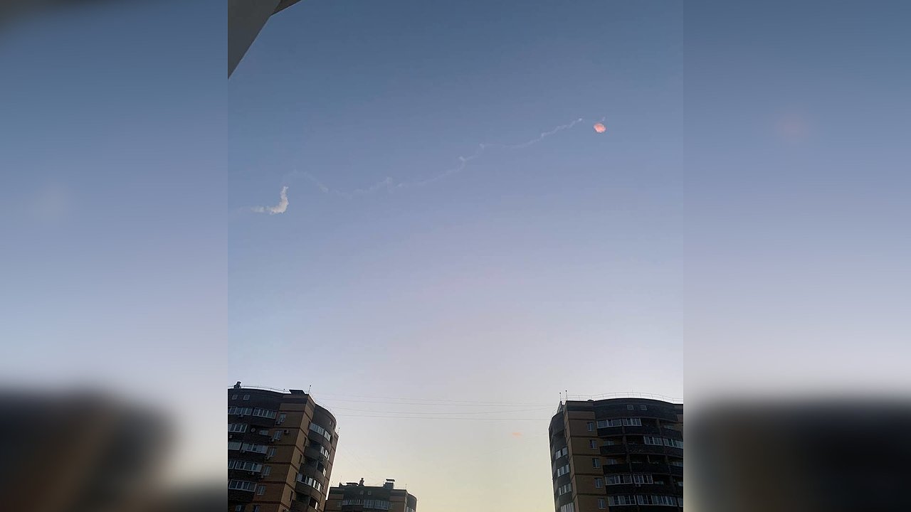 Главная картинка новости: Над Воронежем сбили украинский беспилотник