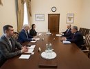Губернатор Александр Гусев обсудил перспективы сотрудничества Воронежской области с МИД России