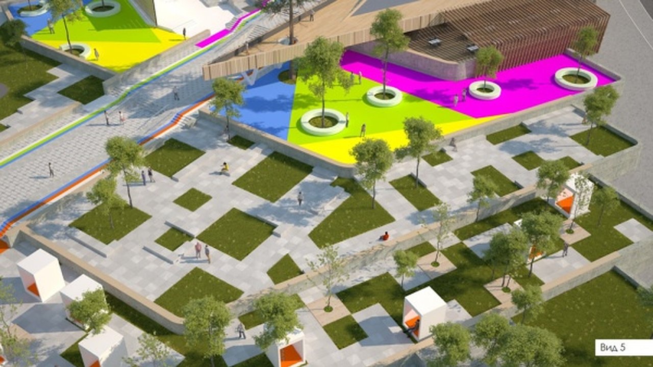 Главная картинка новости: Под Литературным сквером в Воронеже появится подземная парковка 