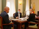 Вадим Кстенин обсудил с Ангелиной Мельниковой развитие гимнастики в Воронеже