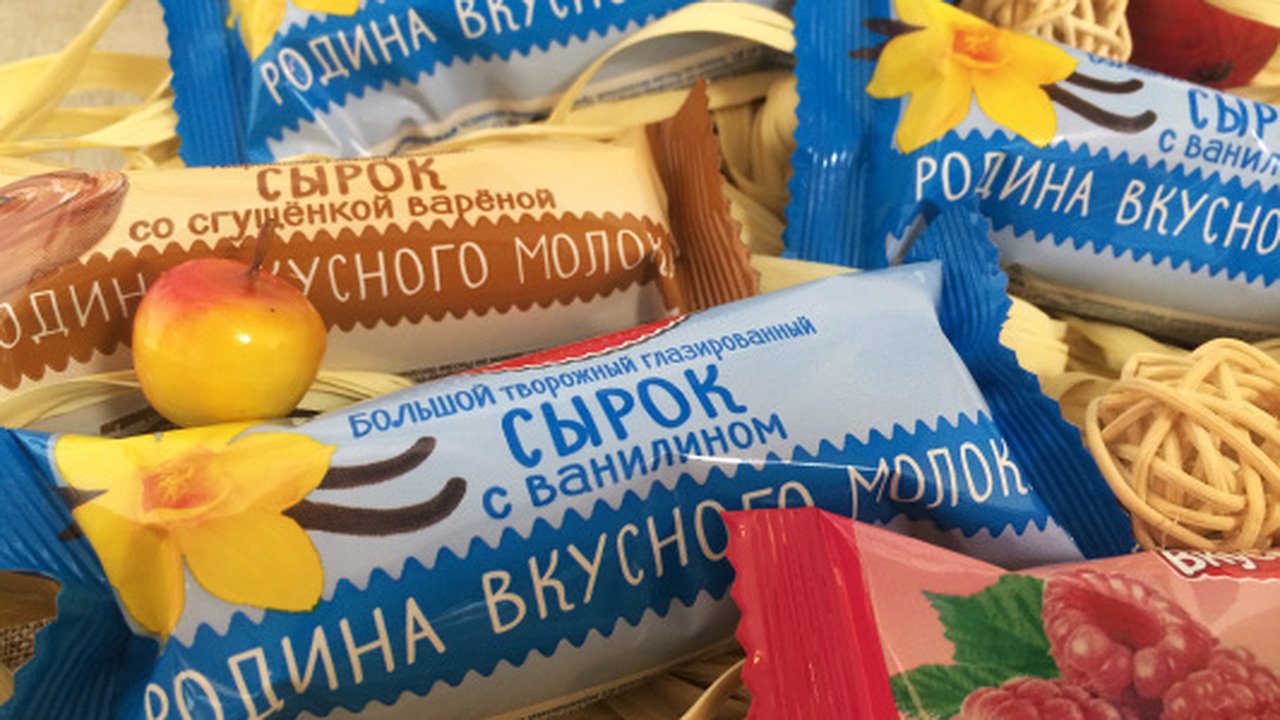 Главная картинка новости: Глазированные сырки воронежской марки  выросли в два раза