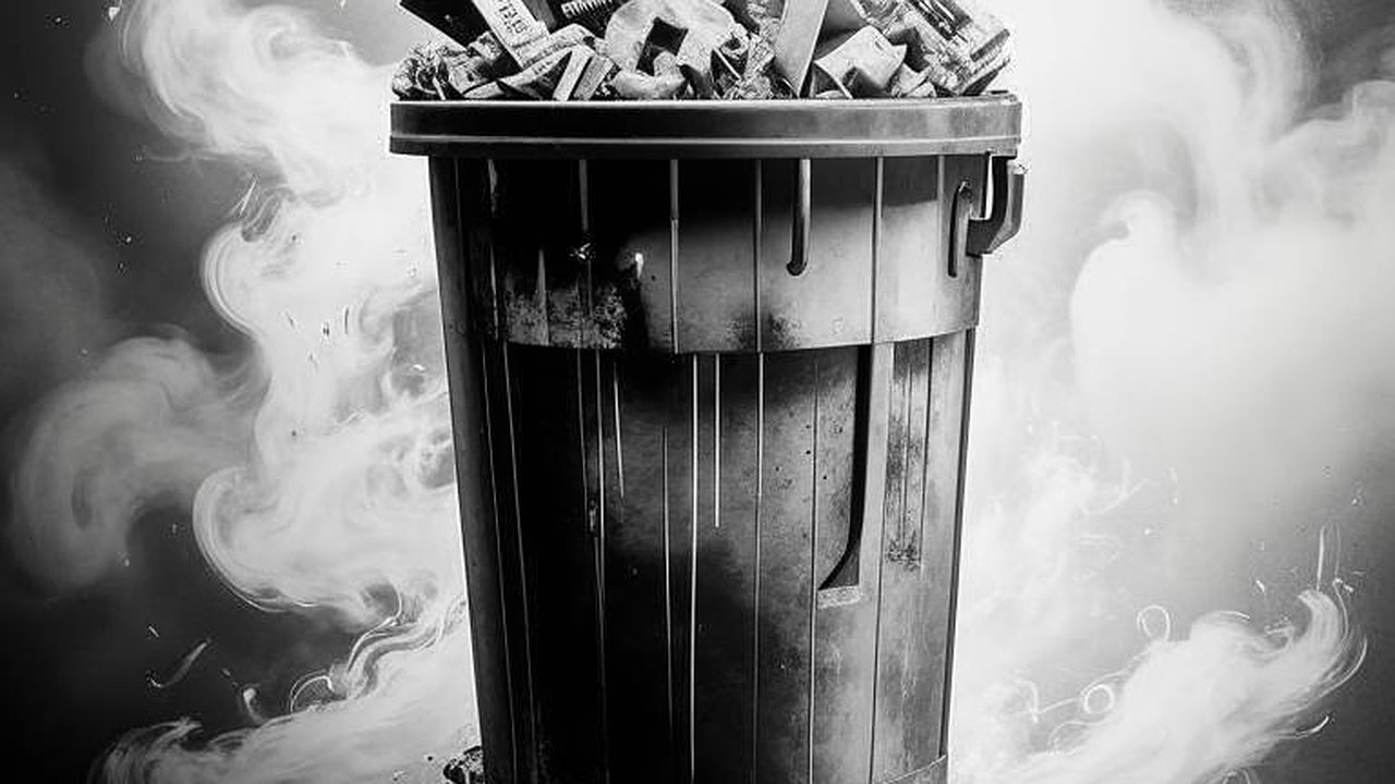 Главная картинка новости: Очередная свалка загорелась в Воронежской области