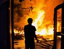 Мужчина попал в реанимацию после пожара на левом берегу Воронежа