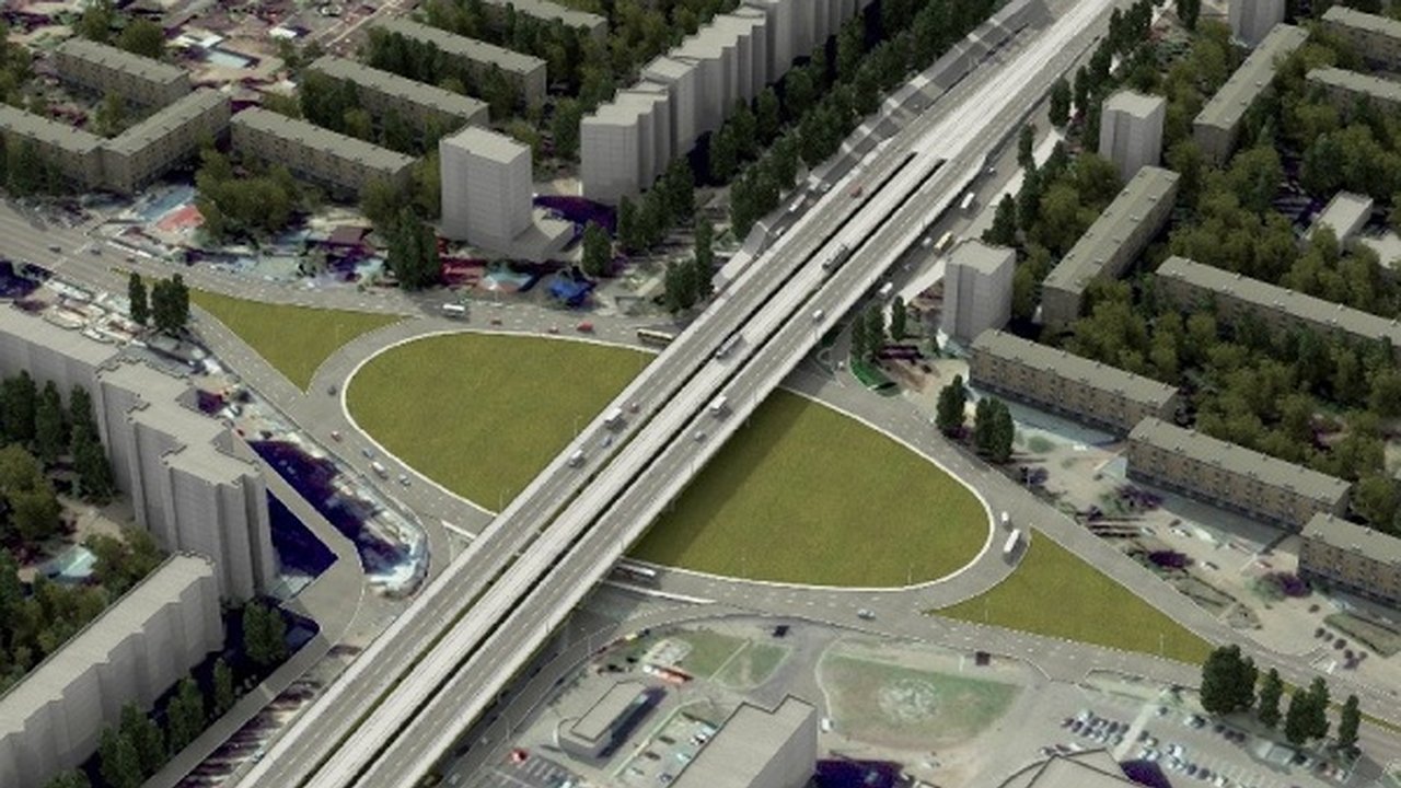 Главная картинка новости: В Воронеже автору проекта Остужевской развязки доплатят 46 млн рублей за корректировку