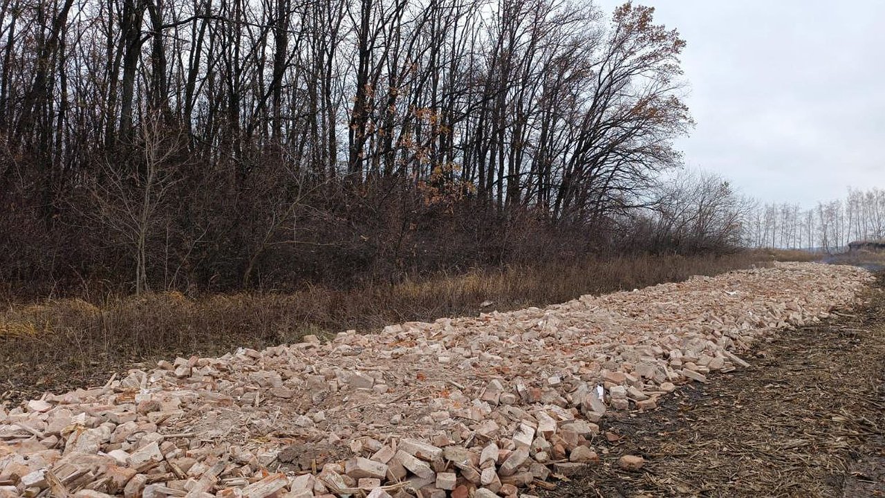 Главная картинка новости: Более 3 млн рублей составил ущерб от засыпанной отходами дороги в воронежском муниципалитете