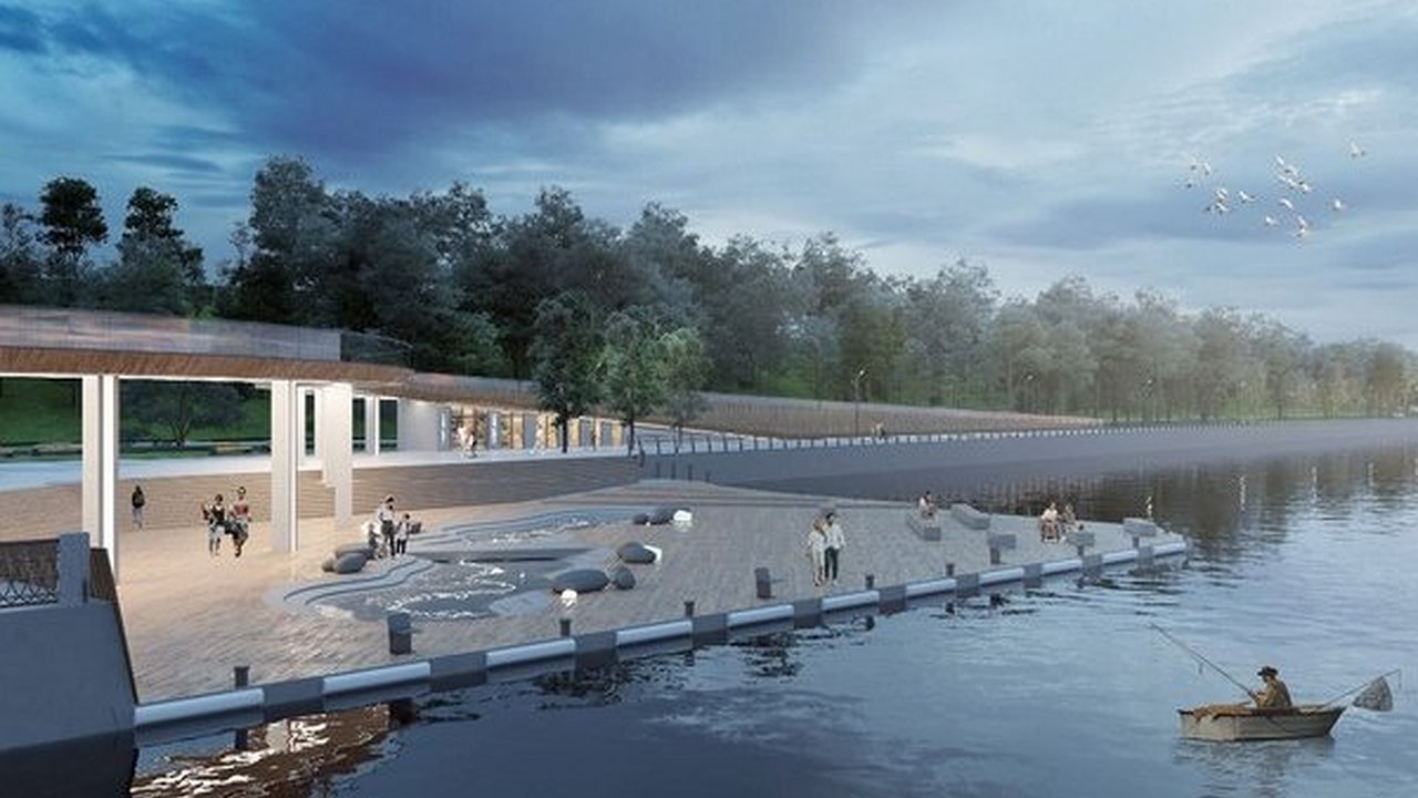 Главная картинка новости: ПАО «РОССЕТИ ЦЕНТР» благоустроит Петровскую набережную за 762,2 млн рублей