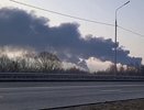Спасателей из Воронежской области привлекли для ликвидации пожара на брянской нефтебазе